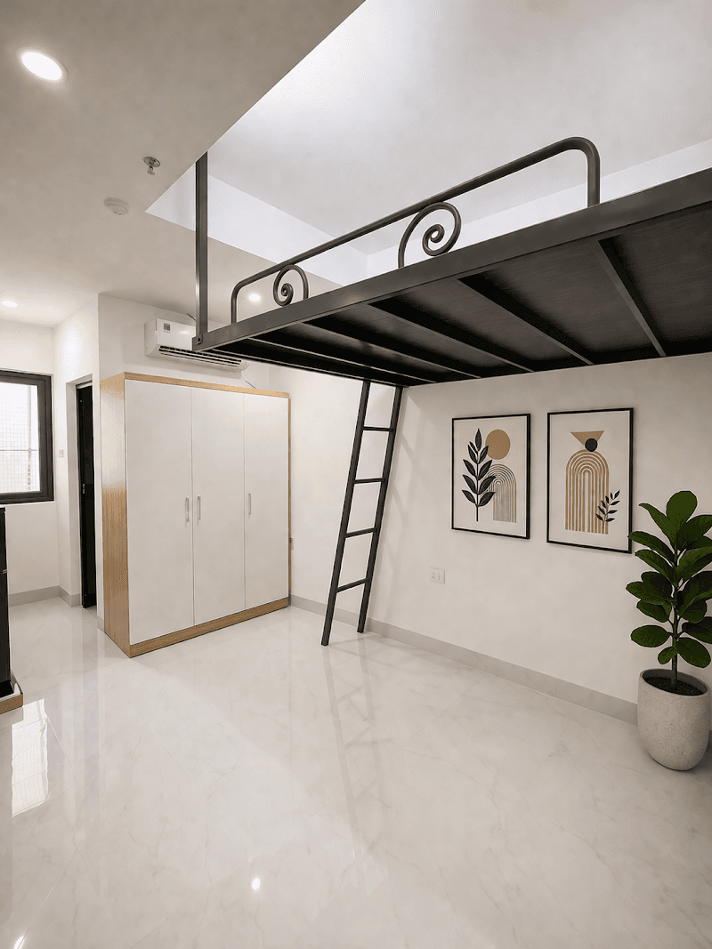 Gác xép 20m² Đại Linh full nội thất 3.8tr — ảnh 2
