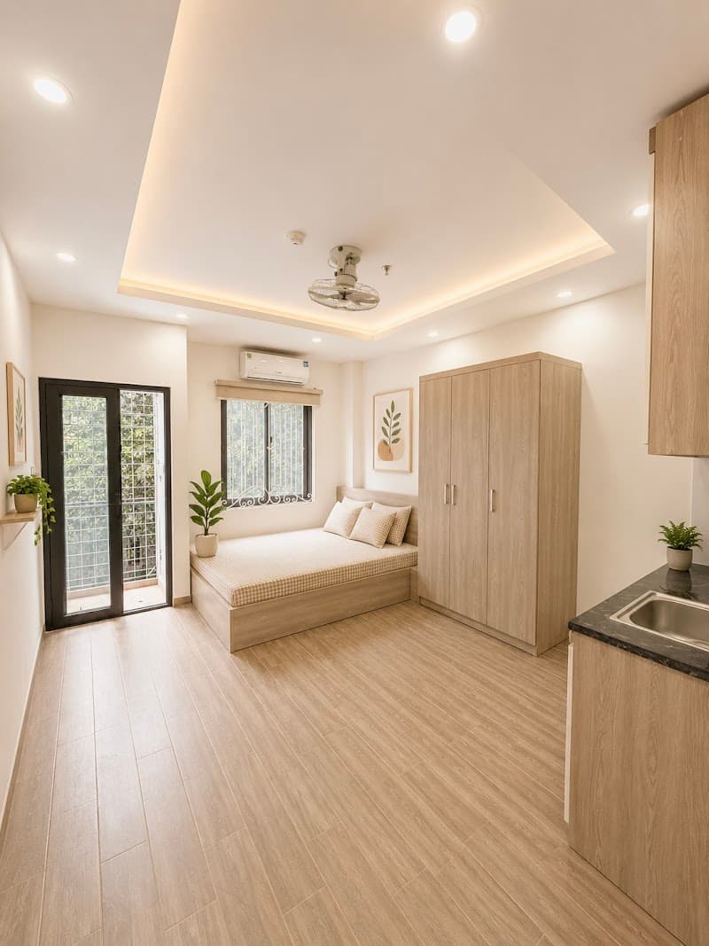 Studio 20m² Ngọc Trục Đại Mỗ nội thất 3.6tr — ảnh 2
